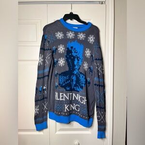 Game of Thrones Silent‎ Night King Ugly Christmas Sweater